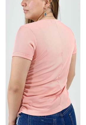 Camiseta Para Mujer Manga Corta Rosado Marca L&H