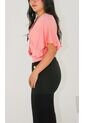 Blusa Para Mujer Manga Corta Rosado Marca L&H Ref. 4R412128 de L&H