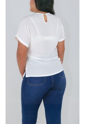 Blusa Para Mujer Manga Corta Coral Marca L&H Ref. 4R412126