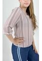 Blusa Para Mujer Manga 3/4 Lila Marca L&H de L&H