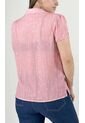 Blusa Para Mujer Manga Corta Rosado Marca L&H de L&H