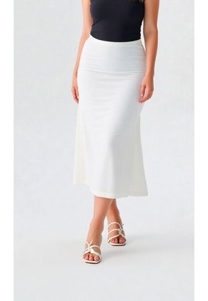 Falda Para Mujer Blanco Marca L&H Ref. 5P414013