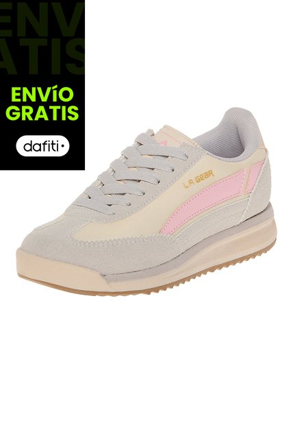 Zapatos Deportivos Para Niña Beige La Gear 210037 Payless