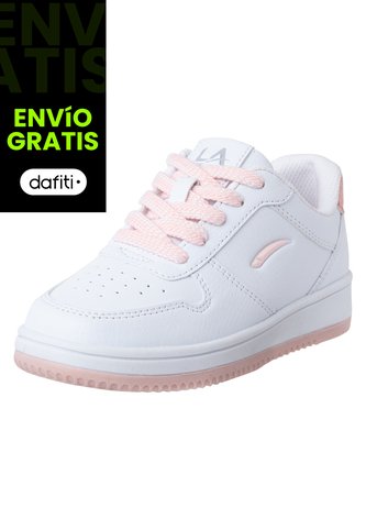 Zapatos Deportivos Dash Court Para Niña Blanco La Gear 198604 Payless LA GEAR