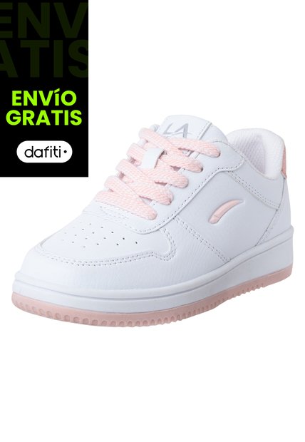 Zapatos Deportivos Dash Court Para Niña Blanco La Gear 198604 Payless