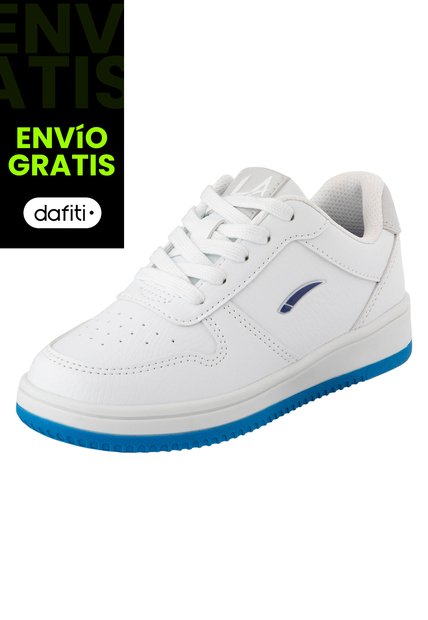 Zapatos Deportivos Dash Court Para Niño Blanco La Gear 198786 Payless