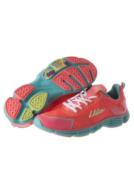 Training La Gear Coral-Turquoise-Lime