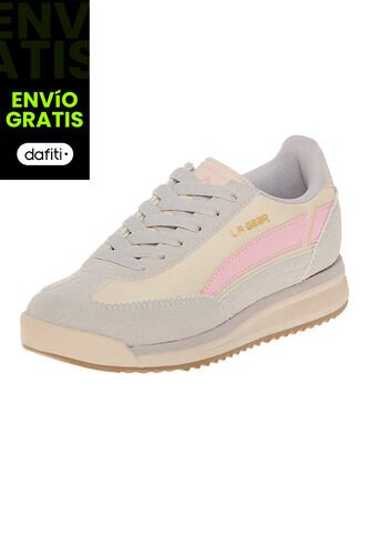 Zapatos Deportivos Para Niña Beige La Gear 210037 Payless LA GEAR