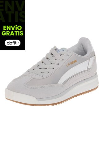 Zapatos Deportivos Para Niño Gris Claro La Gear 210048 Payless LA GEAR
