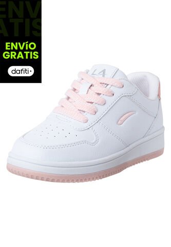 Zapatos Deportivos Dash Court Para Niña Blanco La Gear 198604 Payless LA GEAR