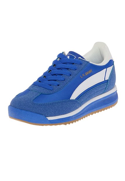 Zaoatos Deportivos Para Niño Azul Brillante La Gear 210051 Payless