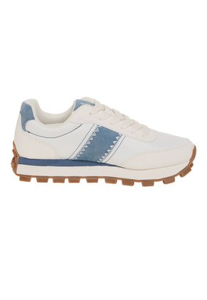 Zapatos Casuales Tipo Sneakers Para Mujer Blanco La Gear 210875