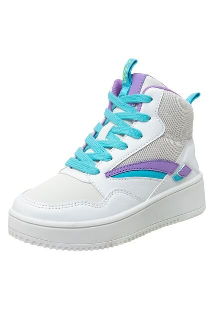 Zapatos Casuales Hoops Para Niña Blanco La Gear 199241