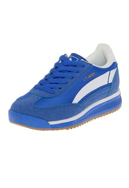 Zaoatos Deportivos Para Niño Azul Brillante La Gear 210051 Payless