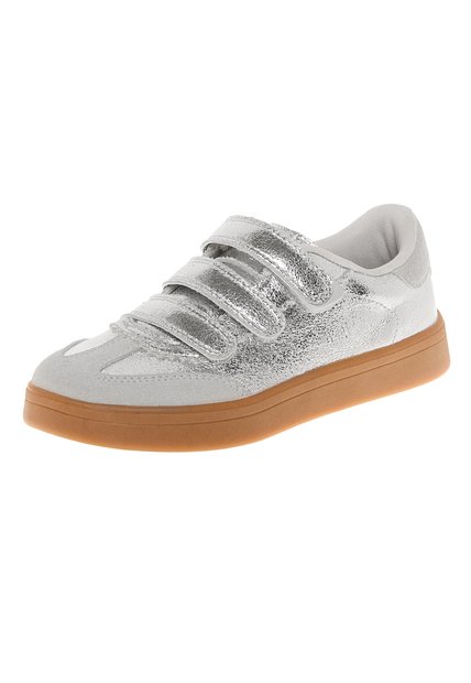 Zapatos Casuales Melrose Para Niña Plateado La Gear 210818