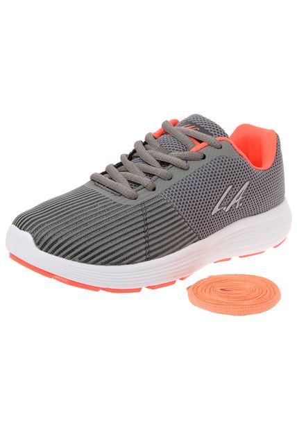 Tenis Lifestyle Gris-Coral LA GEAR