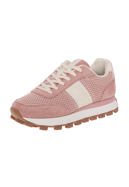 Zapatos Casuales Tipo Sneakers Para Mujer Rosado La Gear 211384