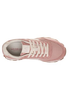 Zapatos Casuales Tipo Sneakers Para Mujer Rosado La Gear 211384