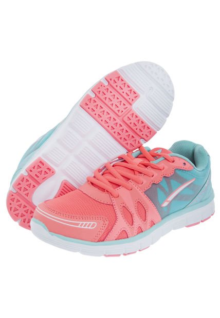 Running LA GEAR Verde Turquesa-Coral