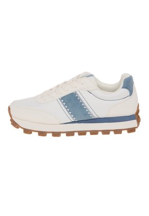 Zapatos Casuales Tipo Sneakers Para Mujer Blanco La Gear 210875