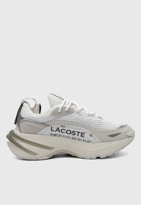 Tenis Lifestyle Blanco-Marfil-Beige Lacoste Odyssa 123