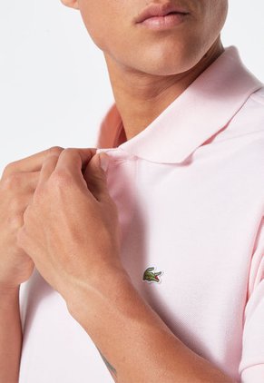 Polo LACOSTE Original L.12.12 Rosa