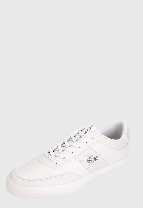 Tenis Blanco Lacoste Schuhe Court