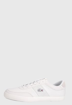 Tenis Blanco Lacoste Schuhe Court
