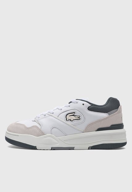 Tenis Lifestyle Blanco-Beige-Verde LACOSTE Lineshot