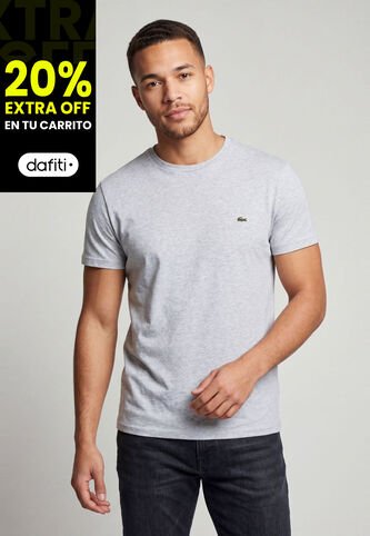 Camiseta LACOSTE Gris Lacoste