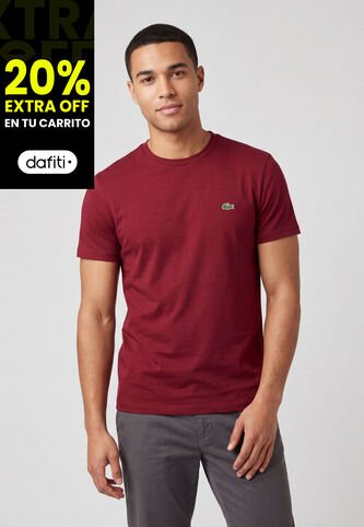 Camiseta LACOSTE Rojo Lacoste