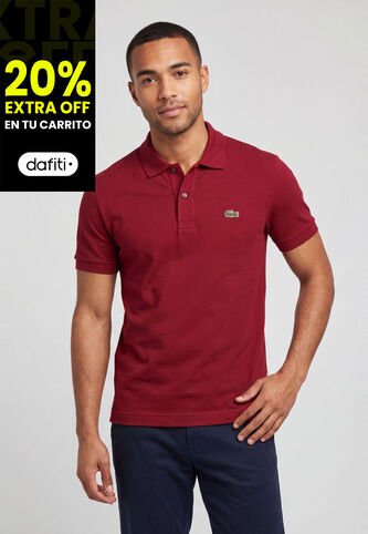 Polo LACOSTE  L.12.12 Rojo Lacoste