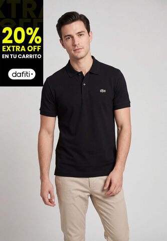 Polo LACOSTE Negro Lacoste