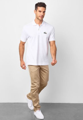 Polo LACOSTE Blanco