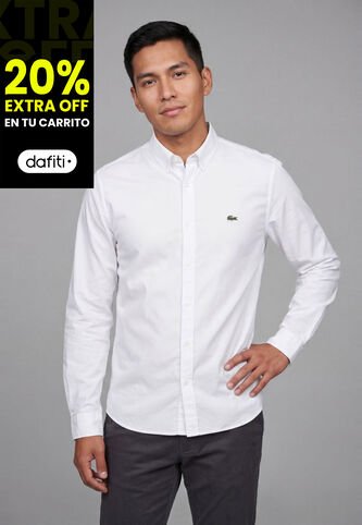 Camisa LACOSTE Blanco Lacoste