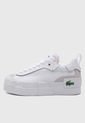 Tenis Lifestyle Blanco-Beige LACOSTE L004 Platform de Lacoste