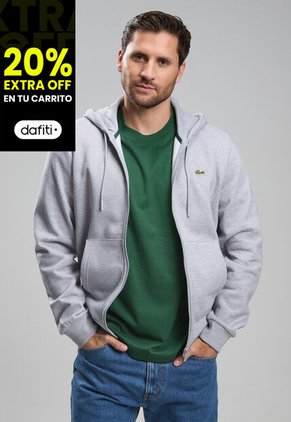 Hoodie LACOSTE Gris
