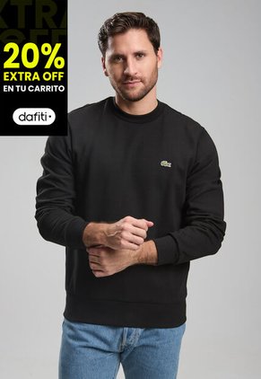 Buzo LACOSTE Negro