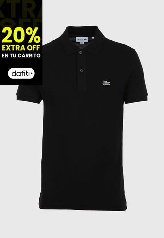 Polo LACOSTE L.12.12 Negro Lacoste