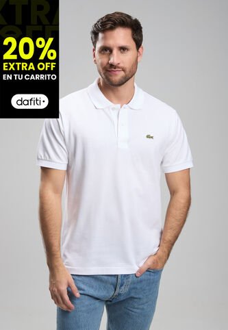 Polo LACOSTE L.12.12 Blanco Lacoste