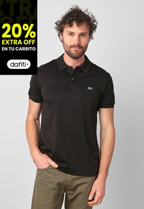 Polo LACOSTE Negro
