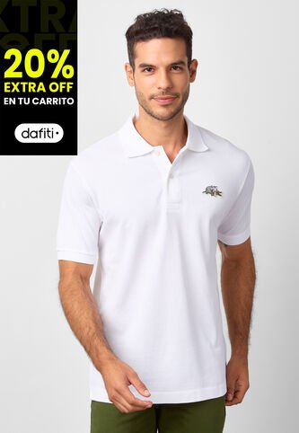 Polo LACOSTE Blanco Lacoste