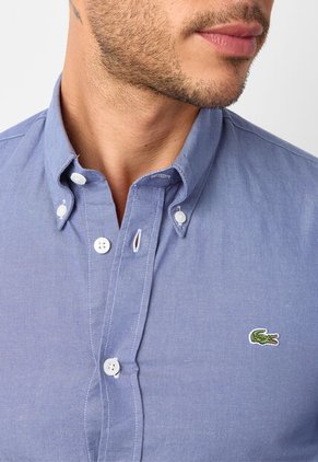 Camisa LACOSTE Índigo Medio