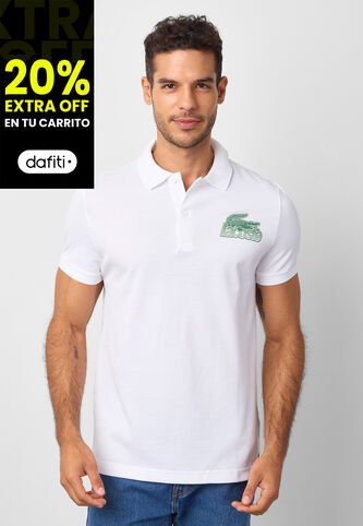 Polo LACOSTE Blanco Lacoste