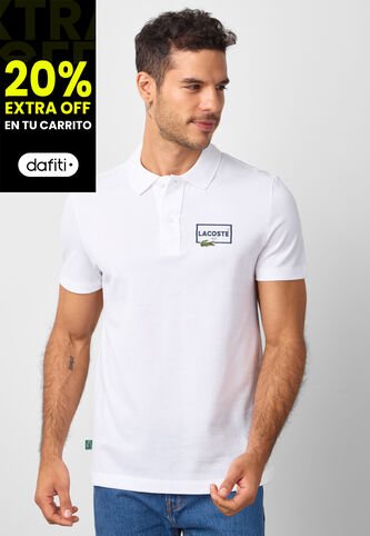 Polo LACOSTE Blanco Lacoste