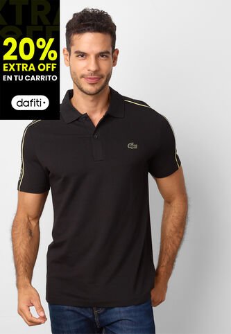 Polo LACOSTE Negro Lacoste