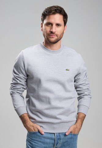 Buzo LACOSTE Gris Lacoste