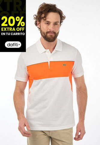 Polo LACOSTE Blanco Lacoste