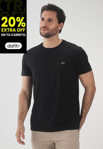 Camiseta Negro LACOSTE Lacoste