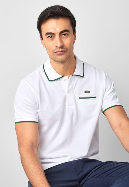 Polo LACOSTE Blanco
